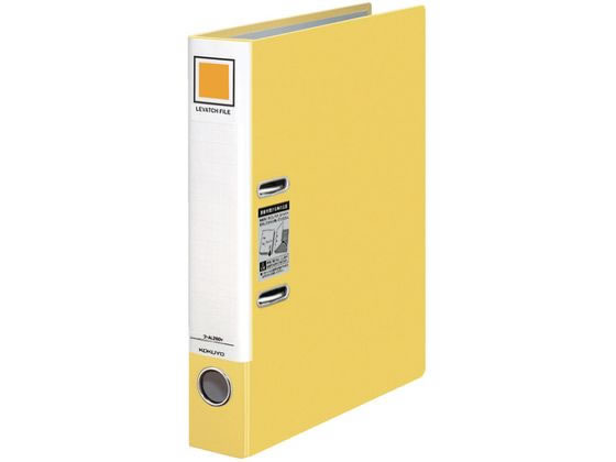 コクヨ レバッチファイル A4 とじ厚28 黄 1冊（ご注文単位1冊)【直送品】