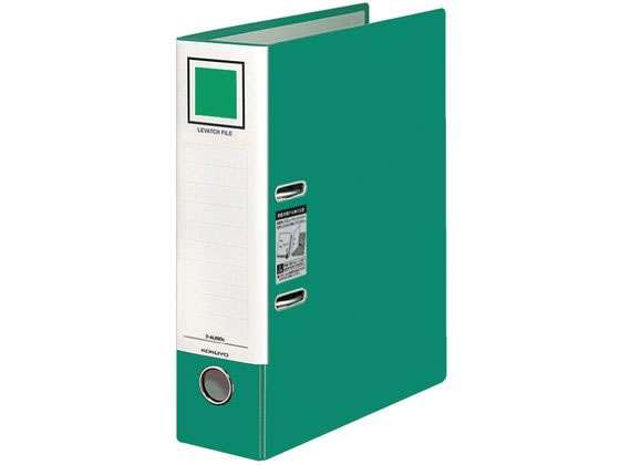 コクヨ レバッチファイル A4 とじ厚48 緑 1冊（ご注文単位1冊)【直送品】