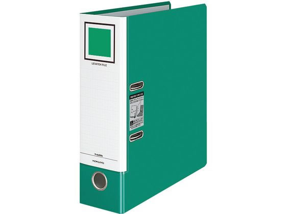 コクヨ レバッチファイル A4 とじ厚68 緑 1冊（ご注文単位1冊)【直送品】