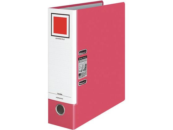 コクヨ レバッチファイル A4 とじ厚68 赤 1冊（ご注文単位1冊)【直送品】