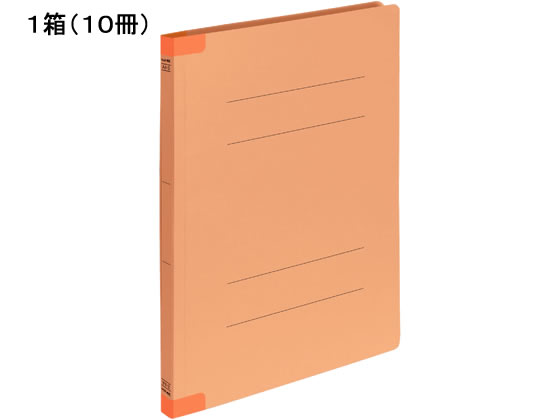 コクヨ フラットファイル〈K2〉背補強 A4タテ とじ厚15mm 黄 10冊 1パック（ご注文単位1パック)【直送品】