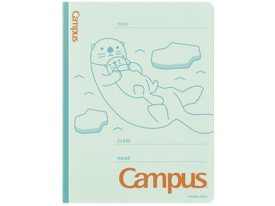 コクヨ キャンパス フラットファイルA4縦(アニマル柄) ラッコ フ-CA10-2 1冊（ご注文単位1冊)【直送品】