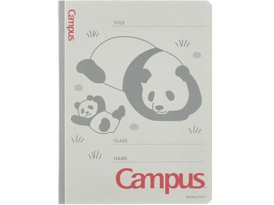 コクヨ キャンパス フラットファイルA4縦(アニマル柄) パンダ フ-CA10-4 1冊（ご注文単位1冊)【直送品】