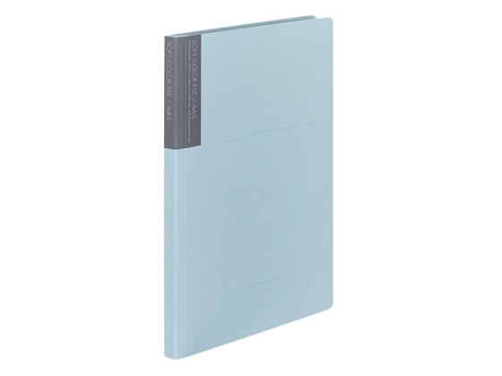コクヨ ソフトカラーファイル A4タテ とじ厚15mm グレー フ-1-7 1冊（ご注文単位1冊)【直送品】