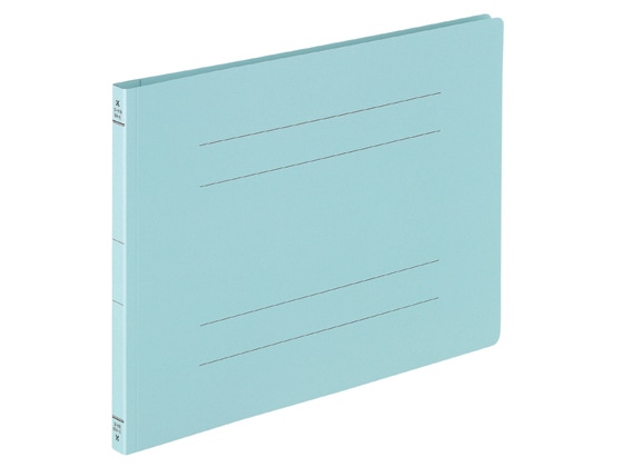 コクヨ フラットファイル(Yタイプ) B4ヨコ とじ厚15mm 青 フ-Y19NB 1冊(ご注文単位1冊)【直送品】