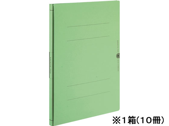 コクヨ ガバットファイルVA(活用タイプ・紙製) A4タテ 緑 10冊 1パック(ご注文単位1パック)【直送品】