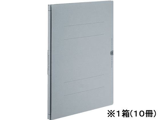 コクヨ ガバットファイルVA(活用タイプ・紙製) A4タテ グレー 10冊 1パック(ご注文単位1パック)【直送品】