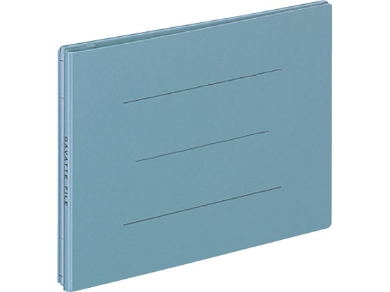 コクヨ ガバットファイル(紙製) B6ヨコ 青 フ-98B 1冊（ご注文単位1冊)【直送品】