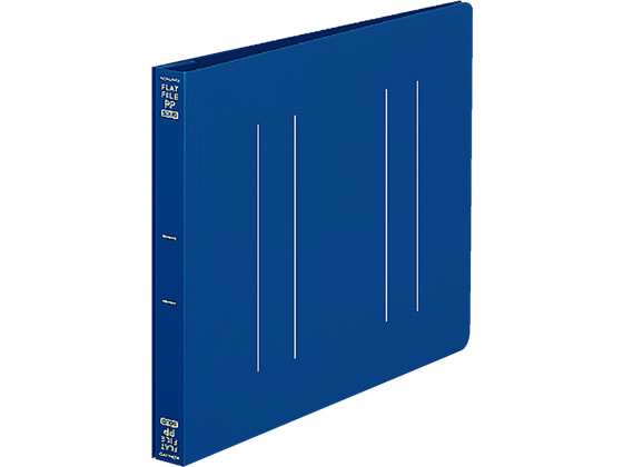 コクヨ フラットファイルPP A5ヨコ とじ厚15mm 青 フ-P17B 1冊(ご注文単位1冊)【直送品】