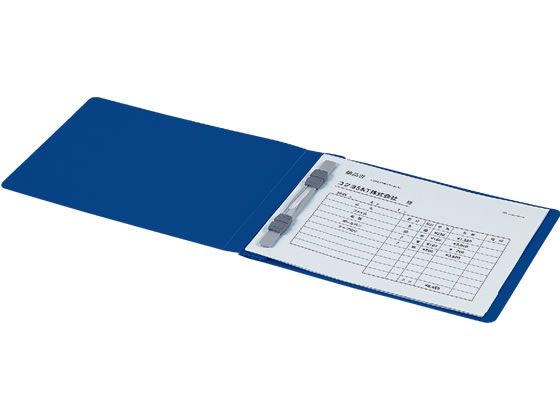 コクヨ フラットファイルPP A5ヨコ とじ厚15mm 青 フ-P17B 1冊(ご注文単位1冊)【直送品】