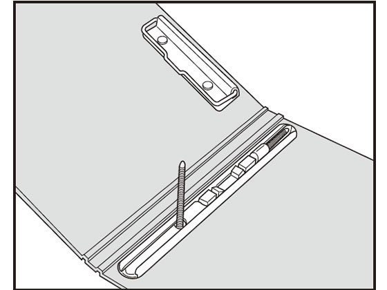 コクヨ ダブルファイル A4タテ とじ厚20mm 黒 フ-220 1冊（ご注文単位1冊)【直送品】