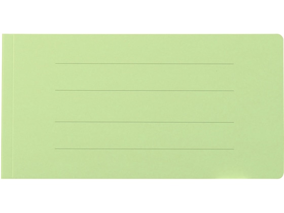 プラス フラットファイル厚とじ ノンステッチ 統一伝票用 グリーン 10冊 1パック（ご注文単位1パック)【直送品】