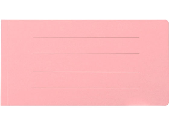 プラス フラットファイル厚とじ ノンステッチ 統一伝票用 ピンク 10冊 1パック(ご注文単位1パック)【直送品】