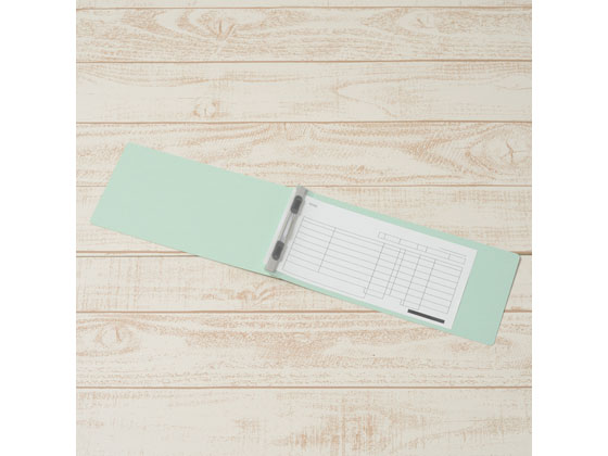 プラス フラットファイル ノンステッチ 統一伝票用 ブルー 10冊 1パック（ご注文単位1パック)【直送品】