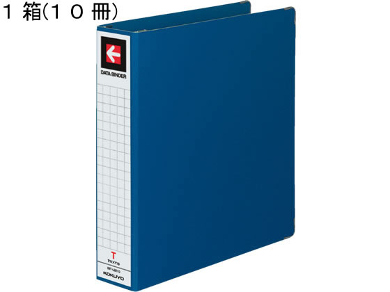 コクヨ データバインダーT(バースト用・ワイド)T11×Y10 青 10冊 1箱(ご注文単位1箱)【直送品】