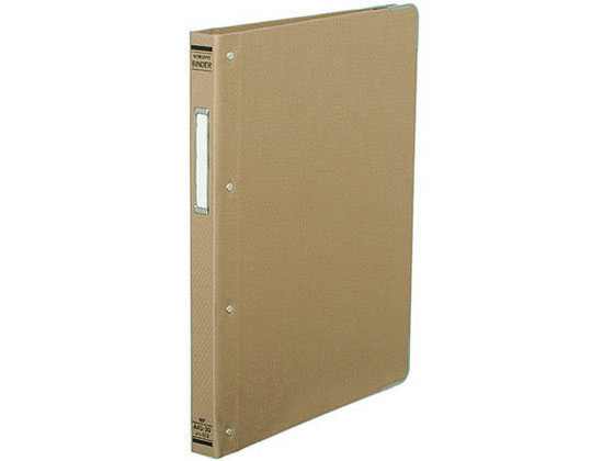 コクヨ バインダーMP(布貼り) A4タテ 30穴 茶 ハ-113 1冊(ご注文単位1冊)【直送品】