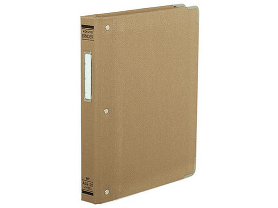 コクヨ バインダーMP(布貼り) A5タテ 20穴 茶 ハ-111 1冊（ご注文単位1冊)【直送品】