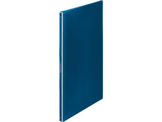 キングジム クリアーファイル ヒクタス(透明) A4 20ポケット 青 7281Tアオ 1冊(ご注文単位1冊)【直送品】