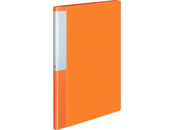 コクヨ クリヤーブック POSITY 固定式A4 20ポケット オレンジ 1冊（ご注文単位1冊)【直送品】