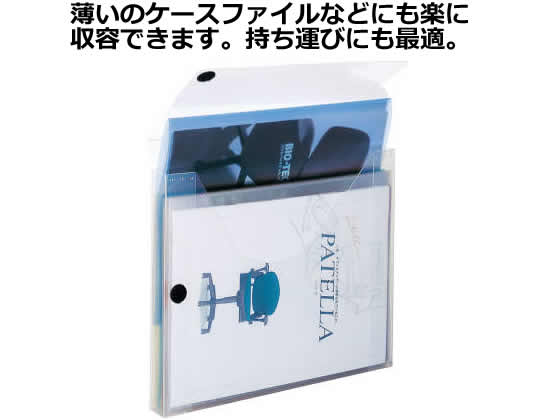 コクヨ クリヤーブック〈フレッシェン〉固定式 A4 5ポケット 透明 ラ-S10T 1冊（ご注文単位1冊)【直送品】