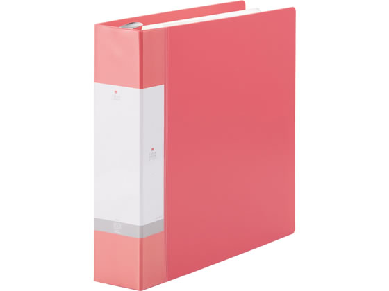 リヒトラブ クリヤーブック〈ポケット交換タイプ〉赤 G3808-3 1冊(ご注文単位1冊)【直送品】