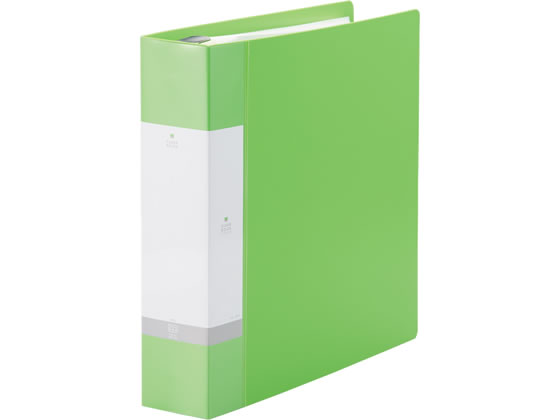 リヒトラブ クリヤーブック〈ポケット交換タイプ〉黄緑 G3808-6 1冊(ご注文単位1冊)【直送品】