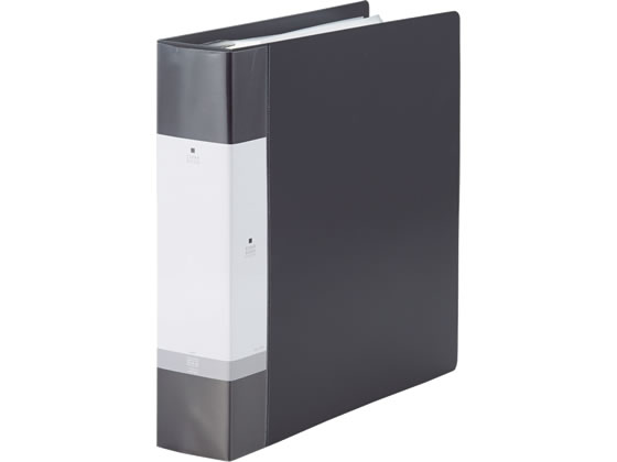 リヒトラブ クリヤーブック〈ポケット交換タイプ〉黒 G3808-24 1冊(ご注文単位1冊)【直送品】