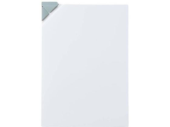 キングジム ナナメクリ ファイル A4 白 580シロ 1冊(ご注文単位1冊)【直送品】