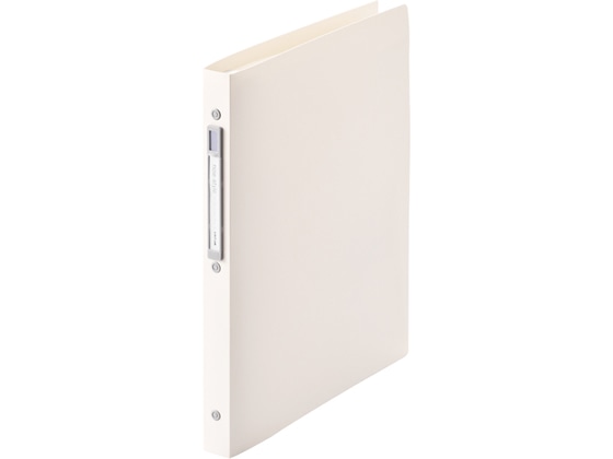 リヒトラブ noie-styleクリヤーブック差替式A4 背幅25 ホワイト 1冊(ご注文単位1冊)【直送品】