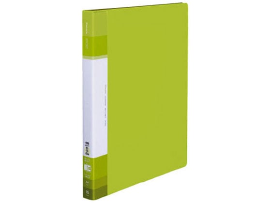 コクヨ クリヤーブック(Glassele)替紙式背ポケット ミドルA4 LG 1冊(ご注文単位1冊)【直送品】