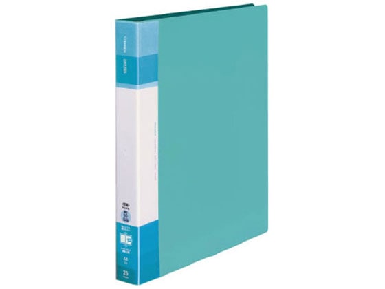 コクヨ クリヤーブック(Glassele)替紙式背ポケット ワイドA4LB 1冊(ご注文単位1冊)【直送品】