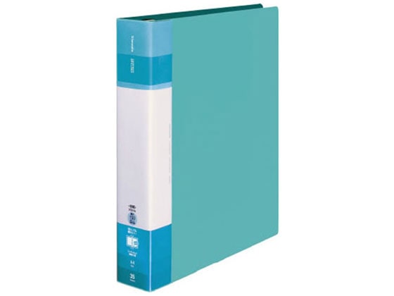 コクヨ クリヤーブック(Glassele)替紙式背ポケットSワイドA4LB 1冊(ご注文単位1冊)【直送品】