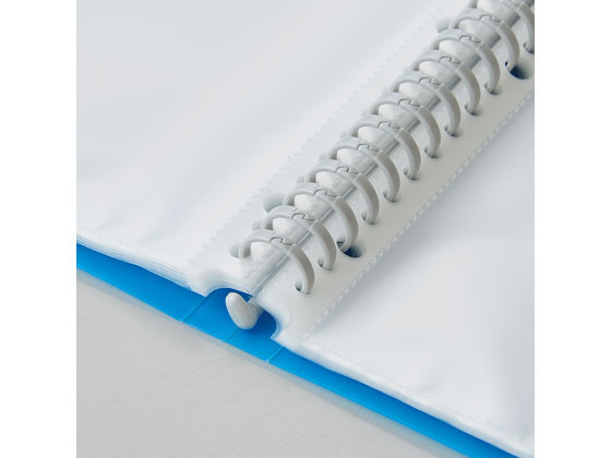 リヒトラブ CUBE FIZZ クリヤーブック(差替) A4 30ポケット ベージュ 1冊（ご注文単位1冊)【直送品】