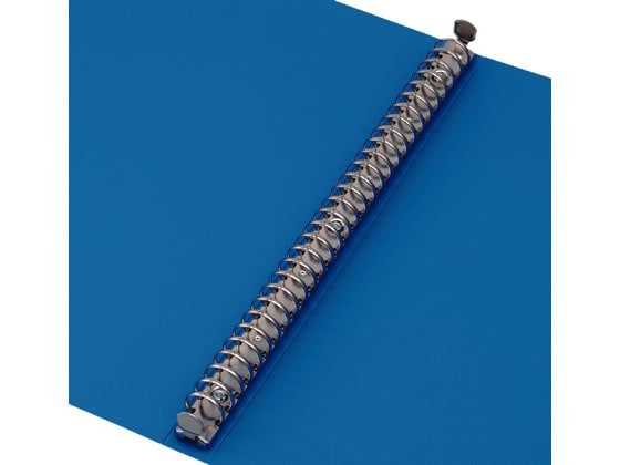 キングジム シンプリーズクリアーファイル差替式A4 30穴 背幅36 黒 1冊(ご注文単位1冊)【直送品】