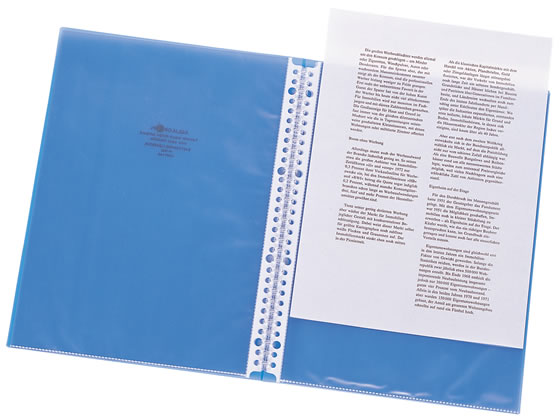 リヒトラブ AQUA DROPs イージーチェンジクリヤーブックA4 30穴 乳白 1冊（ご注文単位1冊)【直送品】