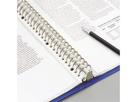 リヒトラブ リクエスト クリアーブック差替式A4 30穴 背幅35 黄 1冊（ご注文単位1冊)【直送品】