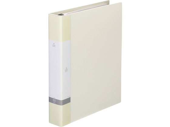 リヒトラブ リクエスト クリアーブック差替式A4 30穴 背幅50 白 1冊(ご注文単位1冊)【直送品】