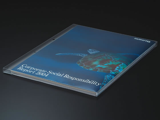 コクヨ ファイリングホルダー(2穴あき・マチ付)A4 10枚 フ-GHW750T 1パック(ご注文単位1パック)【直送品】