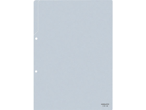 コクヨ クリヤーホルダー B5タテ 2穴 透明 5枚 フ-751 1パック（ご注文単位1パック)【直送品】