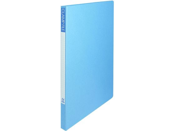 ビュートン クランプファイル 紙 A4タテ とじ厚10mm ブルー 1冊(ご注文単位1冊)【直送品】