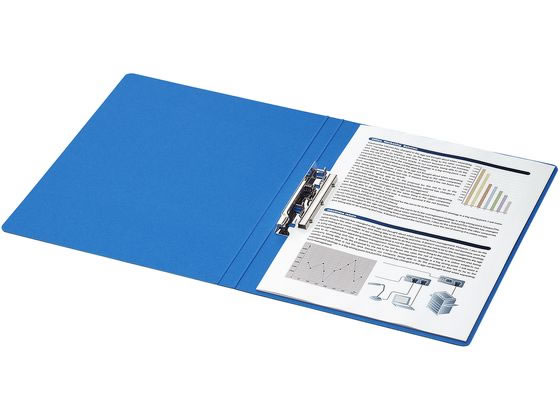 コクヨ レバーファイル〈MZ〉 A4タテ とじ厚10mm ダークグレー 1冊(ご注文単位1冊)【直送品】