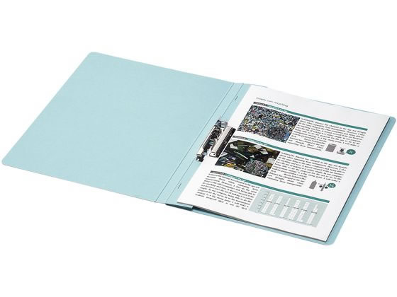 コクヨ レバーファイル〈フラットレバー〉(Z式) A4タテ とじ厚12mm 青 1冊(ご注文単位1冊)【直送品】