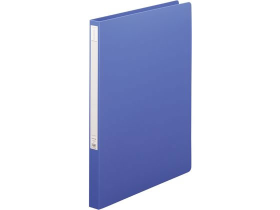 リヒトラブ パンチレスファイルHEAVYDUTY B4タテ 背幅25mm 藍 1冊（ご注文単位1冊)【直送品】