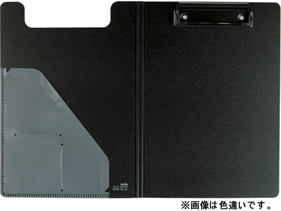 セキセイ クリップファイル発泡美人A5 短辺とじ ネイビーブルー 1冊（ご注文単位1冊)【直送品】