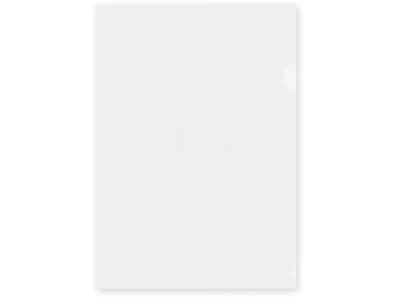 プラス クリアーホルダー〈パック品〉徳用 A4タテ クリアー 100枚 1パック（ご注文単位1パック)【直送品】