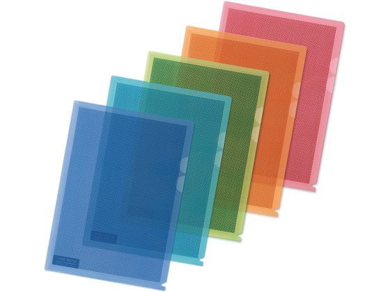 プラス カモフラージュホルダー A4 カラーアソート 5枚 89426FL127CH5P 1パック(ご注文単位1パック)【直送品】