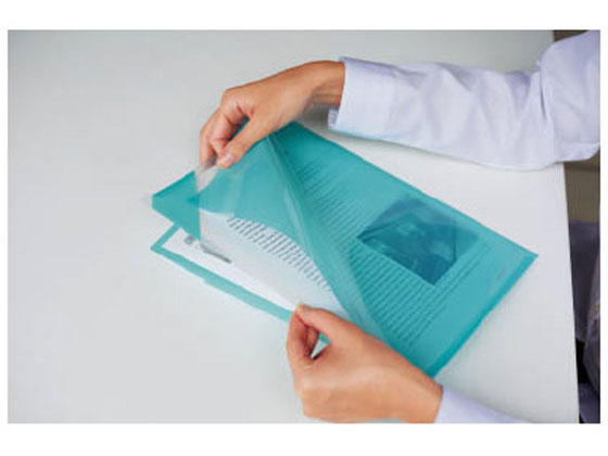 コクヨ ハードクリヤーホルダー〈モッテ〉A4 紫 フ-LMD750V 1枚(ご注文単位1枚)【直送品】