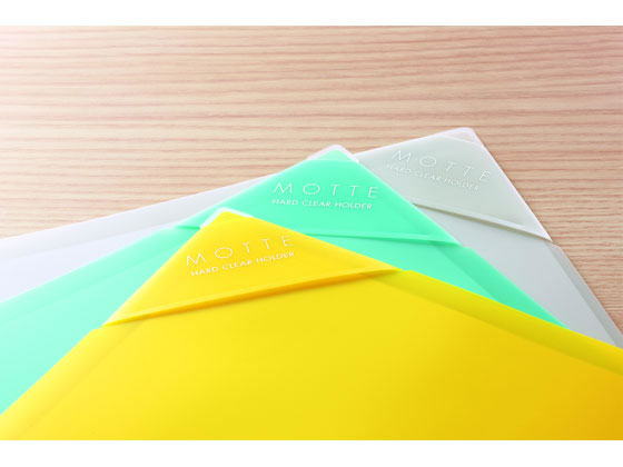 コクヨ ハードクリヤーホルダー〈モッテ〉A4 紫 フ-LMD750V 1枚(ご注文単位1枚)【直送品】