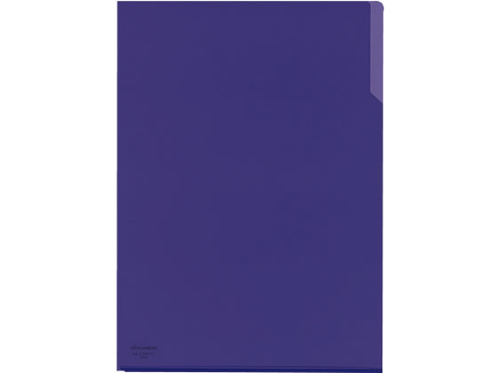 コクヨ クリヤーホルダー〈10〉PP A4タテ 紫 5枚 フ-T750-7 1パック（ご注文単位1パック)【直送品】