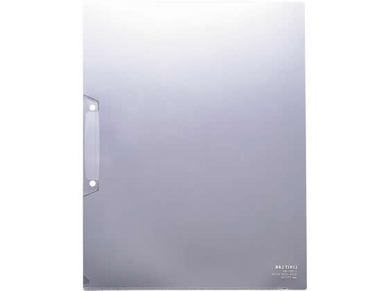 リヒトラブ クリヤーホルダー〈ストッパー付〉 A4タテ 2穴 5枚 1パック（ご注文単位1パック)【直送品】